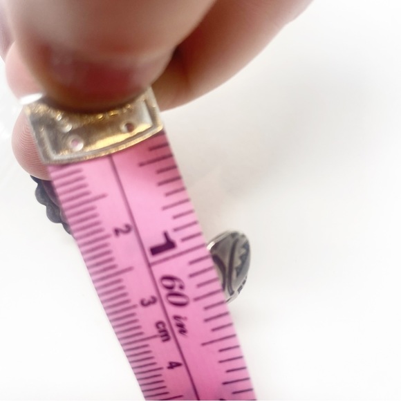 658 Vintage Fred Harvey Era Silver Ingot Cuff Bracelet - Picture 11 of 12